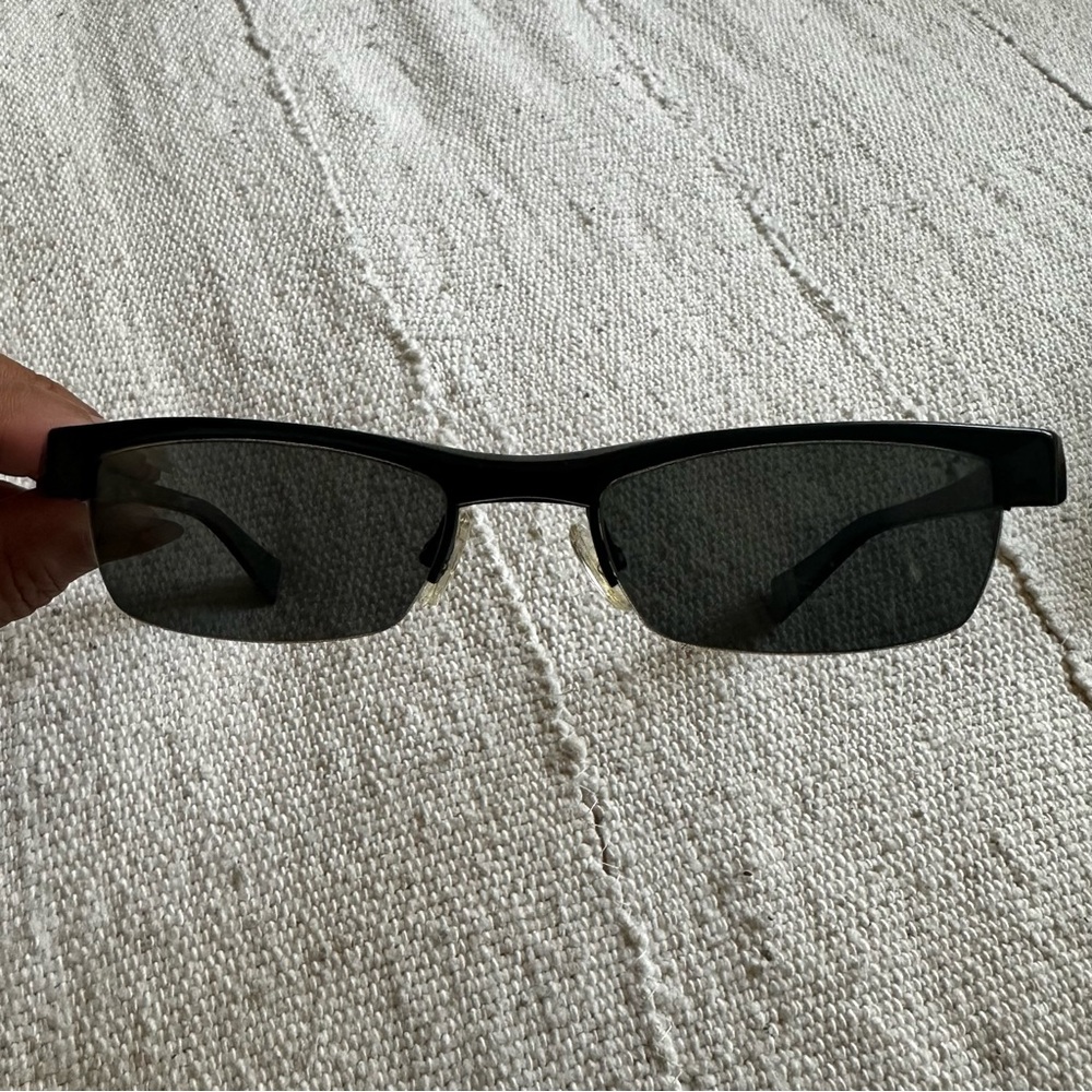 Alain Mikli Black Marble Sunglasses